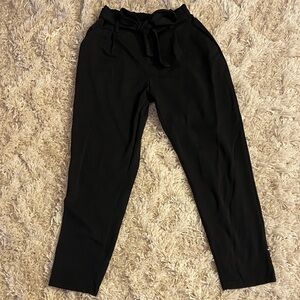 Elegant Black Women's Ankle Pants